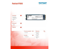 Patriot 512GB M.2 PCIe NVMe P300 - 540002 - zdjęcie 4